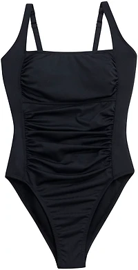 Dolfin Women's Aquashape Square Neck One-Piece Swimsuit