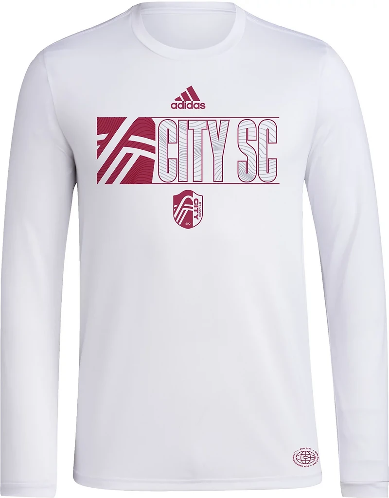 adidas Adult St. Louis City SC Jersey Hook Long Sleeve T-shirt