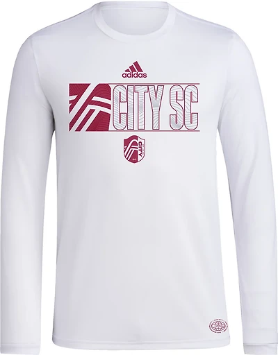 adidas Adult St. Louis City SC Jersey Hook Long Sleeve T-shirt