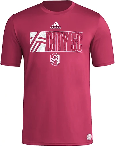 adidas Adult St. Louis City SC Jersey Hook Short Sleeve T-shirt