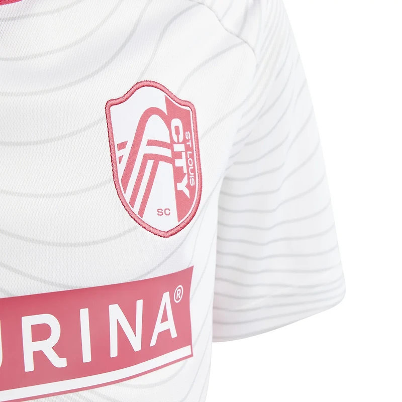 adidas Youth St. Louis City SC Away Replica '23/'24 Jersey