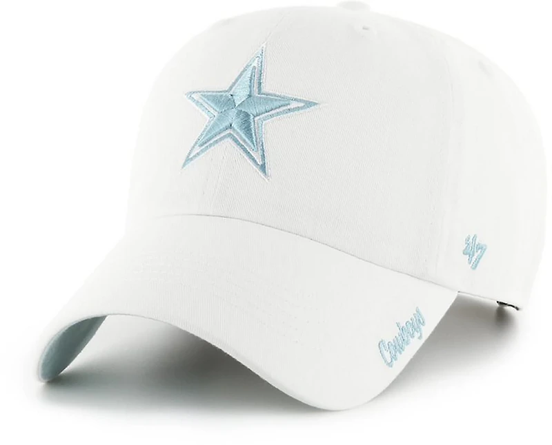 '47 Women's Dallas Cowboys Ballpark Cheer Adjustable Clean Up Cap