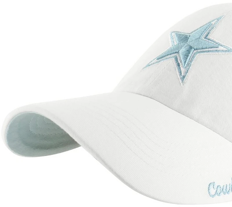 '47 Women's Dallas Cowboys Ballpark Cheer Adjustable Clean Up Cap