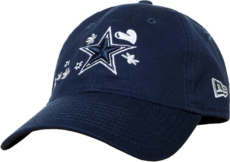 New Era Girls' Dallas Cowboys 9TWENTY Flower Cap