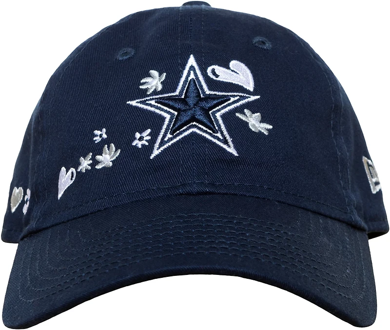 New Era Girls' Dallas Cowboys Flower 9TWENTY Cap