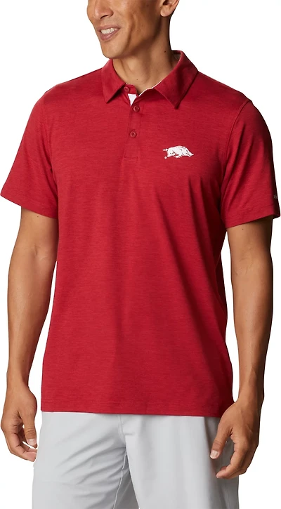 Columbia Sportswear Men's University of Arkansas Tech Trail Polo