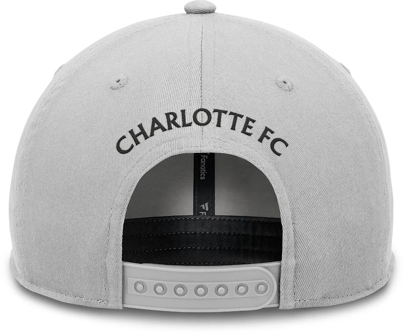 Fanatics Men's Charlotte FC Foul Ball Structured Snapback Cap