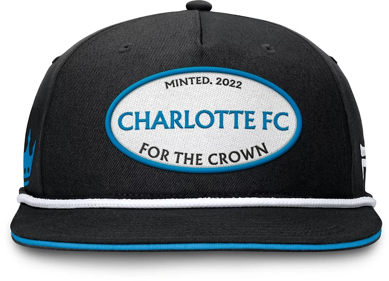 Fanatics Men's Charlotte FC Iron Snapback Cap
