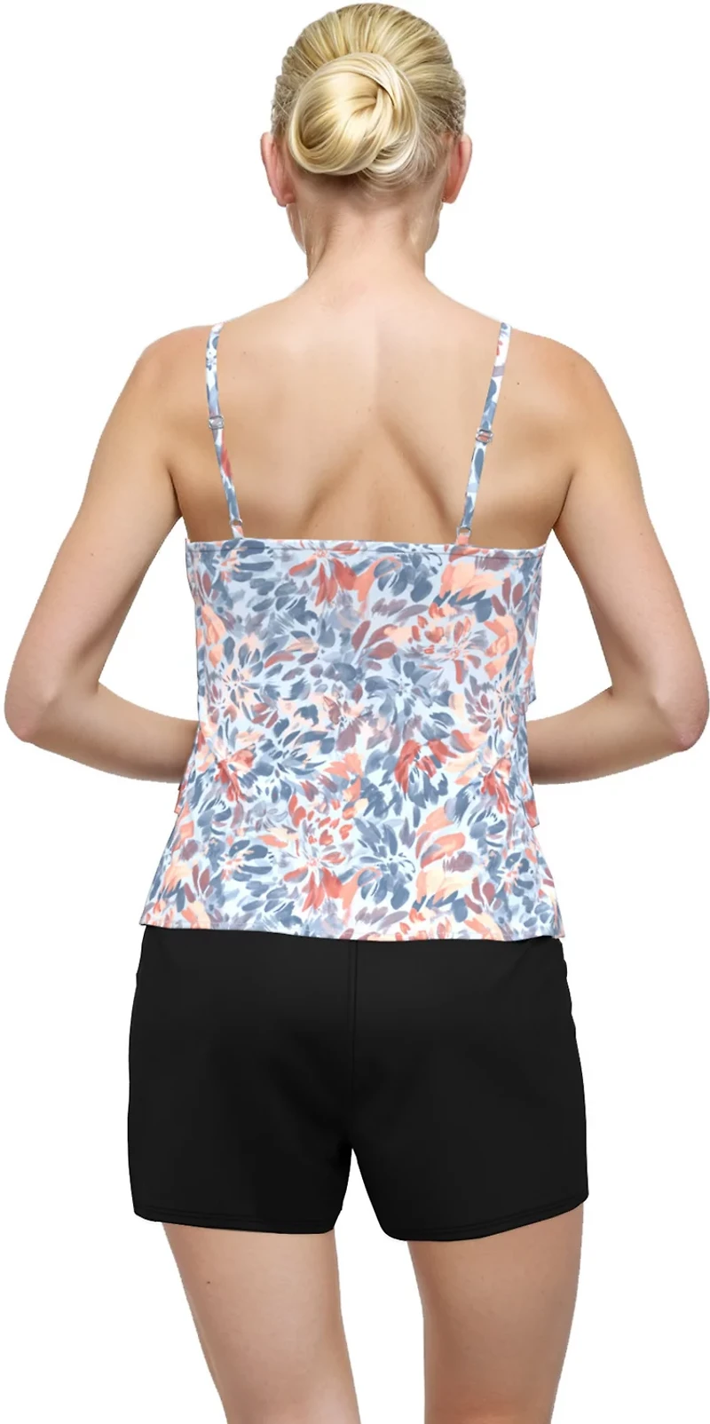 Freely Women's Wild Flower Triple Tier Swim Tankini