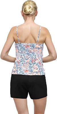 Freely Women's Wild Flower Triple Tier Swim Tankini