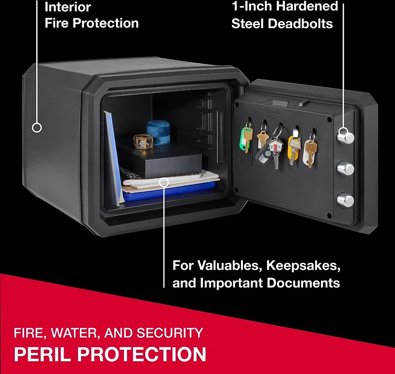 SentrySafe Fireproof and Waterproof Safe with Digital Keypad