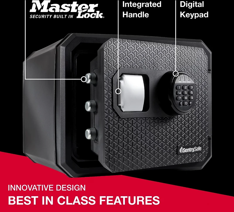 SentrySafe Fireproof and Waterproof Safe with Digital Keypad