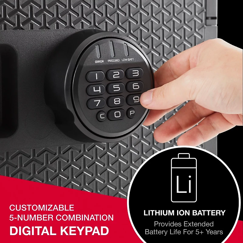 SentrySafe Fireproof and Waterproof Safe with Digital Keypad