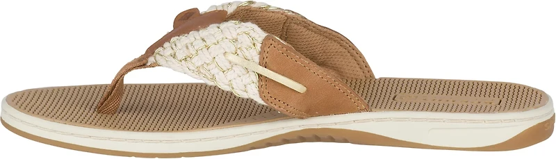 Sperry Women's Metallic Parrotfish Flip Flops