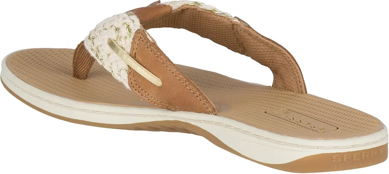 Sperry Women's Metallic Parrotfish Flip Flops