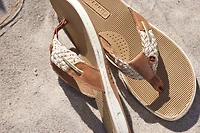 Sperry Women's Metallic Parrotfish Flip Flops
