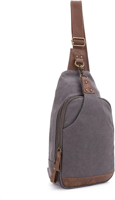 Jessie & James Glacier Canvas Concealed Carry Sling Shoulder Backpack