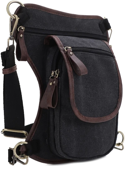 Jessie & James Cougar Canvas Concealed Carry Waist and Leg Bag