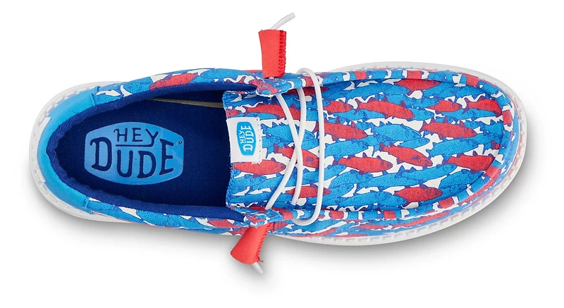 HEYDUDE Men's Wally Fish Slip-On Shoes