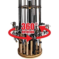 Rush Creek Spinning 24-Rod Storage Rack