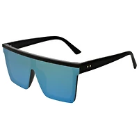 SOL PWR Women's Lifestyle Flattop Sporty Shield Polarized Sunglasses
