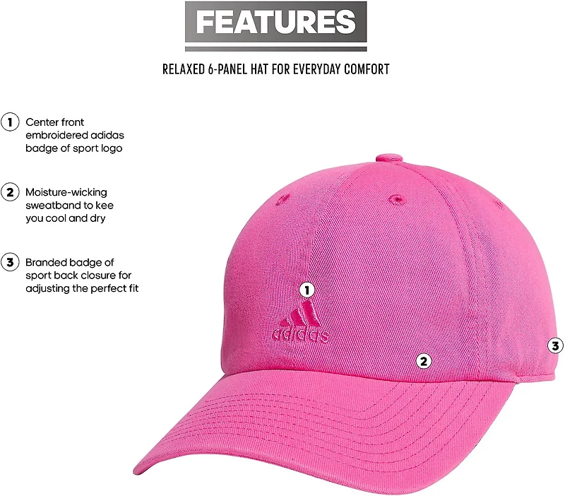 adidas Women’s Saturday 2.0 Cap