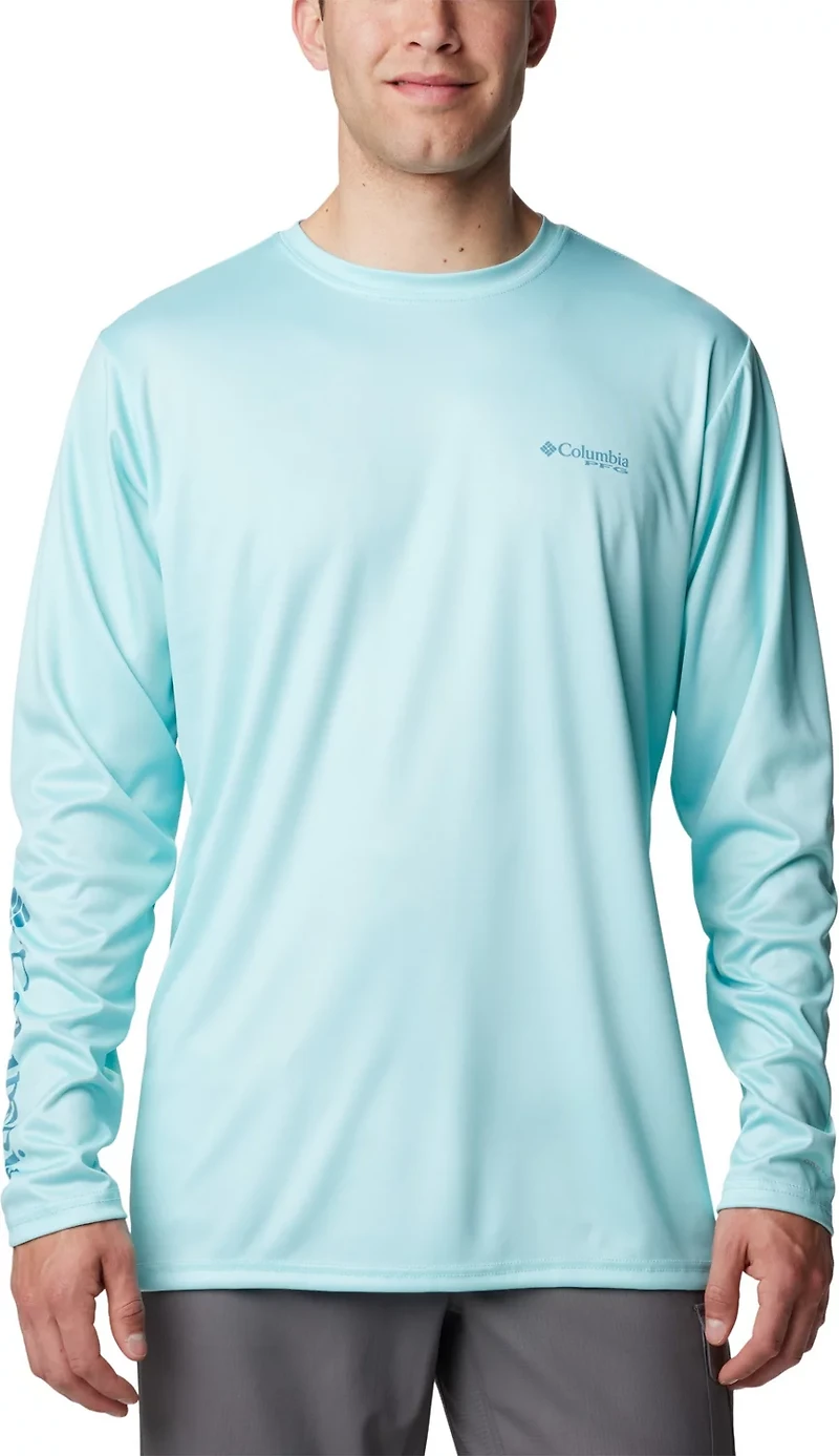 Columbia Sportswear Men's Terminal Tackle PFG Fish Star Long Sleeve Shirt