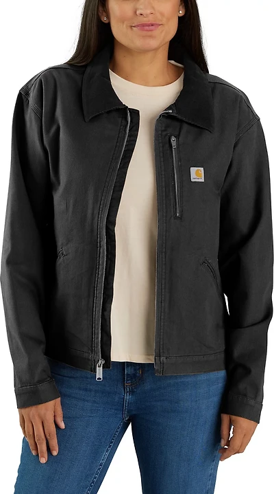 Carhartt Women's Rugged Flex Loose Fit Canvas Detroit Jacket