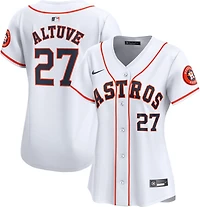 Nike Women's Houston Astros Jose Altuve Limited Name and Number Home Jersey