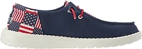 HEYDUDE Women's Wendy American Bandana Print Slip-On Shoes