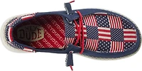 HEYDUDE Women's Wendy American Bandana Print Slip-On Shoes