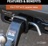 CURT Heavy-Duty 5/8 in Hitch Pin with Groove