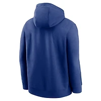Nike Men's Rangers Gold World Series Champs Logo Long Sleeve Hoodie