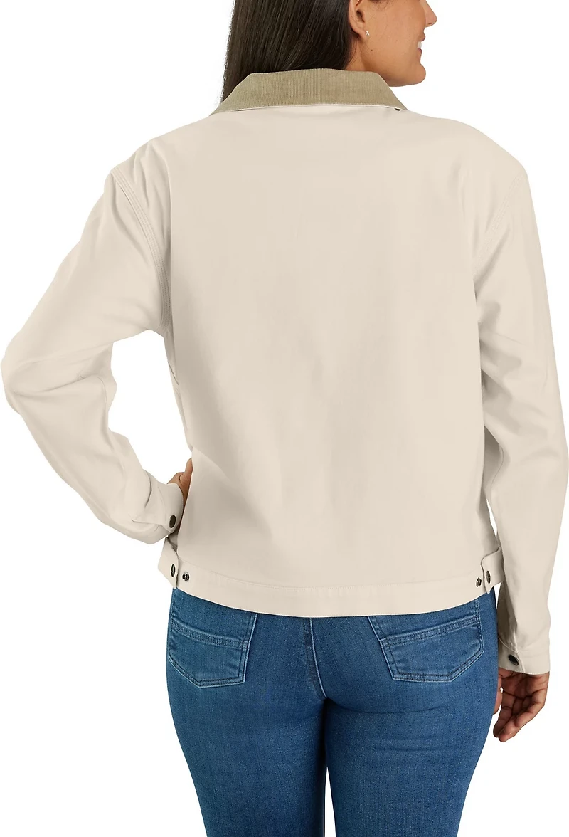 Carhartt Women's Rugged Flex Loose Fit Canvas Detroit Jacket
