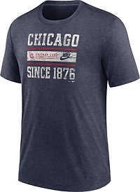 Nike Men’s Chicago Cubs Cooperstown Local Stack Graphic T-shirt
