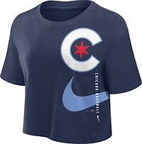 Nike Women's Chicago Cubs City Connect Crop Top