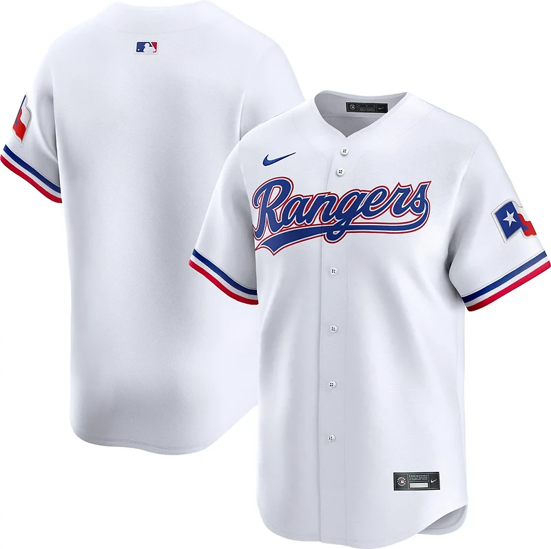 Nike Men's Texas Rangers Jacob deGrom #48 Home Limited Jersey