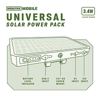 Moultrie Mobile 3.4W Universal Solar Power Pack