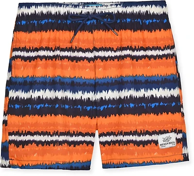 Beach Bros Men's Acid Strips Swim Trunk
