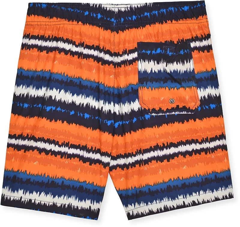Beach Bros Men's Acid Strips Swim Trunk