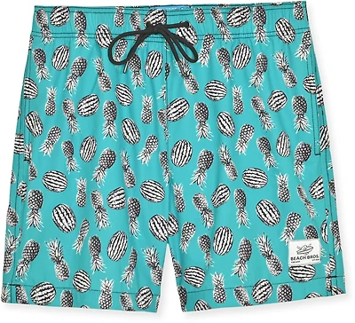 Beach Bros Men's Fruit X-Ray Swim Trunk