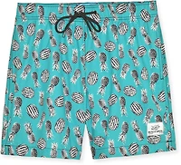 Beach Bros Men's Fruit X-Ray Swim Trunk