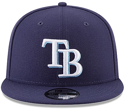 New Era Men's Tampa Bay Rays Team Color 9FIFTY Snapback Cap