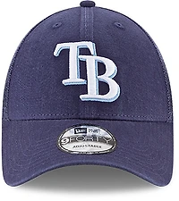 New Era Men's Tampa Bay Rays Team Adjustable 9FORTY Trucker Cap