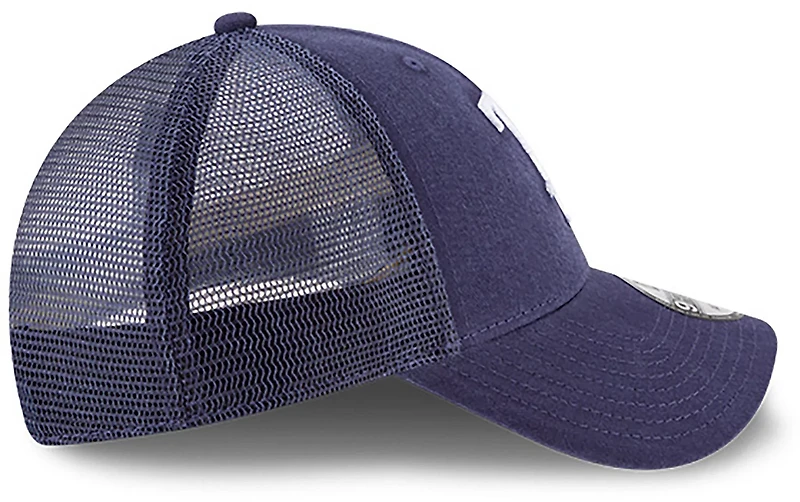 New Era Men's Tampa Bay Rays Team Adjustable 9FORTY Trucker Cap