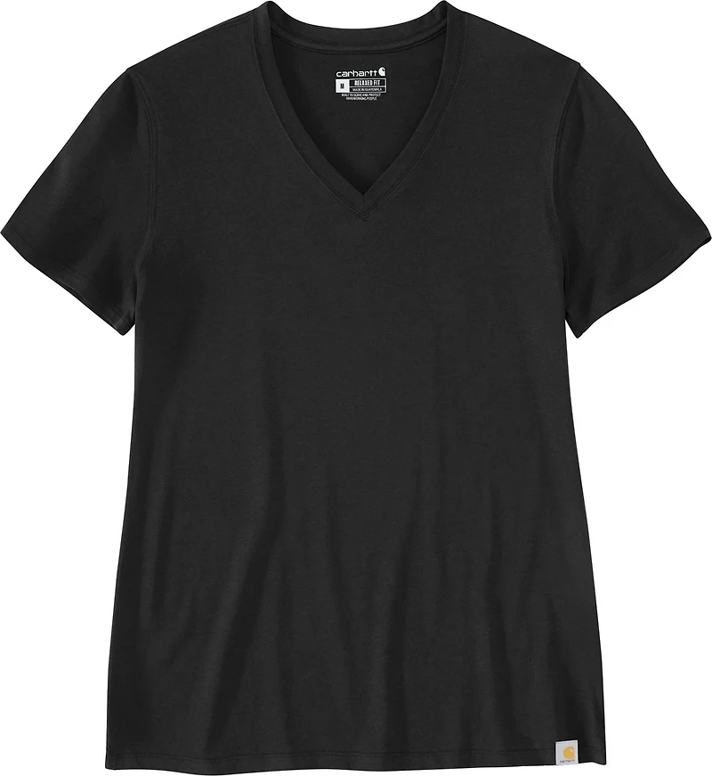 Carhartt Women's Relaxed Fit Lightweight Short Sleeve V-neck T-shirt