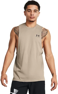 Under Armour Men's Sportstyle Left Chest Cut-off Sleeveless Top
