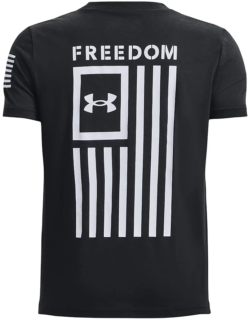 Under Armour Boys' UA Freedom Flag Short Sleeve T-Shirt