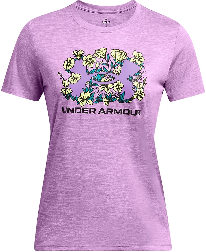 Under Armour Women's Flower Tech Twist Graphic T-shirt