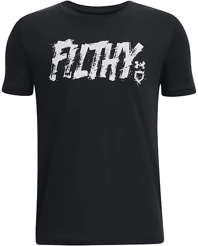 Under Armour Boys' Baseball Filthy Short Sleeve T-shirt